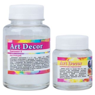 Эпоксидная смола для заливки картин и подстаканников Art Decor 0,15 кг Эпоксидная смола для заливки картин и подстаканников Art Decor 0,15 кг
