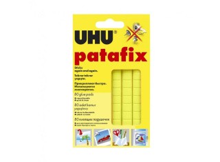 Клеящие подушечки UHU Tac Patafix (желтые)