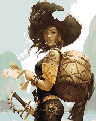 Картина по номерам «На поиски клада» Картина по номерам «На поиски клада»