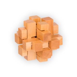Головоломка деревянная Занимательный куб, DELFBRICK