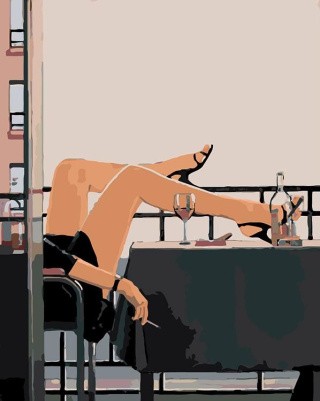 Картина по номерам «Вечер отдыха» Картина по номерам «Вечер отдыха»