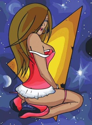 Картина по номерам «Дева» Картина по номерам «Дева»