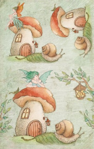 Бумага рисовая «Сказочный лес», 32x22 см Бумага рисовая «Сказочный лес», 32x22 см