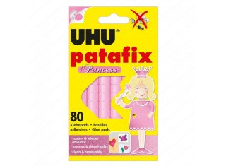 Клеящие подушечки UHU Patafix Princess (розовые)