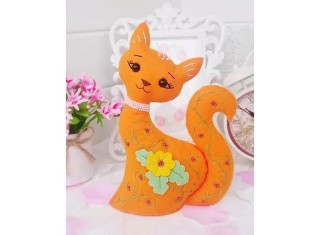 Набор для шитья игрушки «Кошечка Муся» Набор для шитья игрушки «Кошечка Муся»