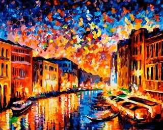 Картина по номерам «Гранд Канал. Венеция»