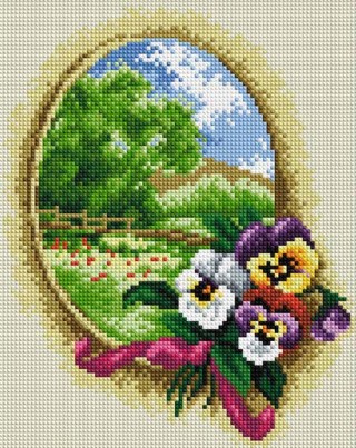 Алмазная вышивка «Летнее настроение» Алмазная вышивка «Летнее настроение»