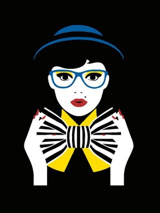 Картина по номерам «Галстук-бабочка» Картина по номерам «Галстук-бабочка»