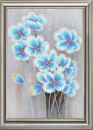 Рисунок на ткани «Нежные цветы» Рисунок на ткани «Нежные цветы»