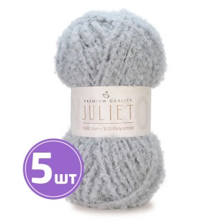Пряжа NAKO JULIET (Нако Джульет) (12751), светло-серый, 5 шт. по 100 г Пряжа NAKO JULIET (Нако Джульет) (12751), светло-серый, 5 шт. по 100 г
