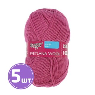Пряжа Семеновская Svetlana W (90050), фуксия 5 шт. по 100 г Пряжа Семеновская Svetlana W (90050), фуксия 5 шт. по 100 г
