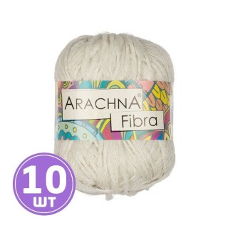 Пряжа Arachna Fibra (19), натуральный, 10 шт. по 50 г