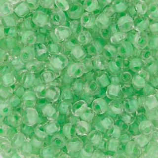 Бисер круглый Zlatka 11/0, 0131-0140, 2 мм, цвет: №0135 зеленый, 100 г