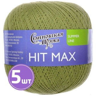 Пряжа Семеновская HIT max (30010), фисташковый 5 шт. по 100 г Пряжа Семеновская HIT max (30010), фисташковый 5 шт. по 100 г