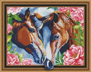 Алмазная вышивка 5D «Нежность» Алмазная вышивка 5D «Нежность»