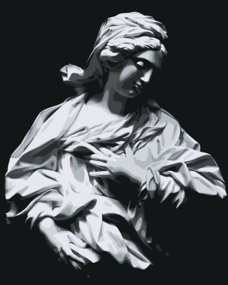 Картина по номерам «Античные статуи: Скульптура женщины»