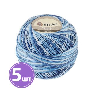 Пряжа YarnArt TULIP (456), мультиколор, 5 шт. по 50 г