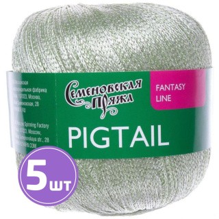 Пряжа Семеновская Pigtail (143), долина 5 шт. по 100 г Пряжа Семеновская Pigtail (143), долина 5 шт. по 100 г