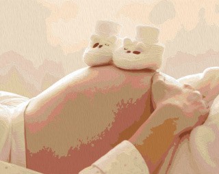 Картина по номерам «В ожидании» Картина по номерам «В ожидании»