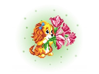 Набор вышивки бисером «Лаки» Набор вышивки бисером «Лаки»