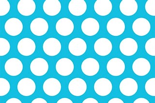 Плюш MOD DOT CUDDLE, 48x48 см, 440 г/м2, 100% полиэстер, цвет: turquoise/snow принт, Peppy