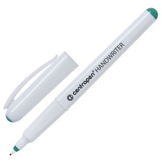 Ручка капиллярная (линер) CENTROPEN «Handwriter», зеленая