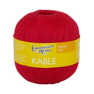 Пряжа Семеновская Kable (Кабле) (181663), гвоздика, 5 шт. по 100 г Пряжа Семеновская Kable (Кабле) (181663), гвоздика, 5 шт. по 100 г