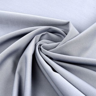 Ткань Костюмная Гальяно, 1 м х 150 см, 200 г/м², цвет: светло-серый, TBY