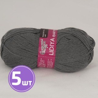 Пряжа Семеновская Lidiya quatro (953), мышиный 5 шт. по 100 г Пряжа Семеновская Lidiya quatro (953), мышиный 5 шт. по 100 г