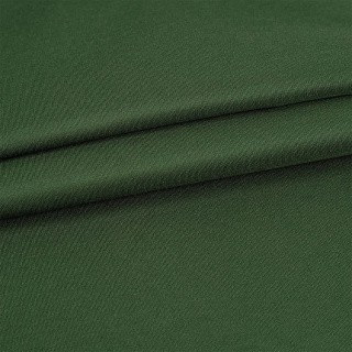 Ткань курточная Дюспо 240T, с пропиткой, PU MILKY, 1 м х 150 см, 80 г/м², цвет: темно-зеленый, TBY
