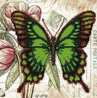 Рисунок на ткани «Бабочка 8»