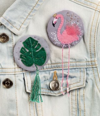 Набор «Броши Тропики» Набор «Броши Тропики»