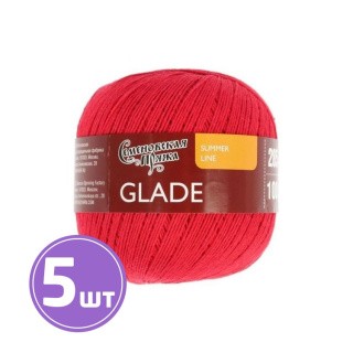 Пряжа Семеновская Glade (30171), гвоздика 5 шт. по 100 г Пряжа Семеновская Glade (30171), гвоздика 5 шт. по 100 г