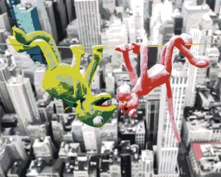 Картина по номерам «Вот так встреча» Картина по номерам «Вот так встреча»