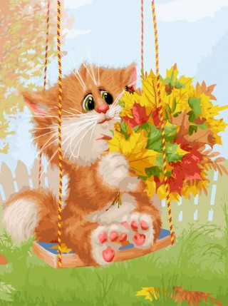 Картина по номерам «Божья коровка» Картина по номерам «Божья коровка»