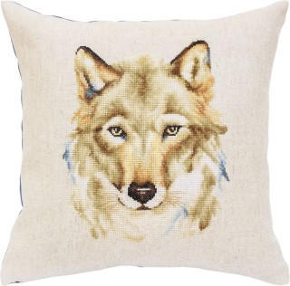 Набор для вышивания «Подушка. Волк»