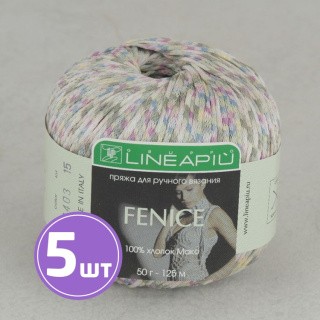 Пряжа LineaPIU FENICE (36403), мозайка, 5 шт. по 50 г