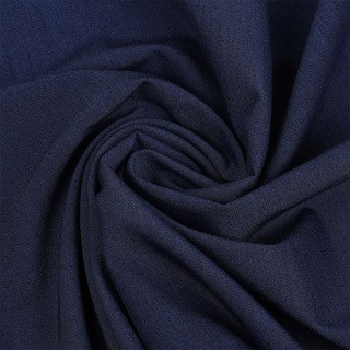 Ткань Костюмная Гальяно, 1 м х 150 см, 200 г/м², цвет: синий меланж, TBY