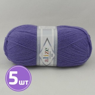 Пряжа ALIZE LanaGold 800 (851), лаванда, 5 шт. по 100 г Пряжа ALIZE LanaGold 800 (851), лаванда, 5 шт. по 100 г
