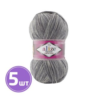 Пряжа ALIZE Superwash100 (7676), мультиколор, 5 шт. по 100 г