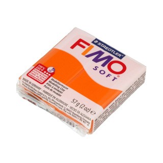 Полимерная глина FIMO Soft, цвет: мандарин, 57 г