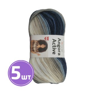 Пряжа YarnArt Angora Active New (Ангора актив нью) (859), мультиколор, 5 шт. по 100 г