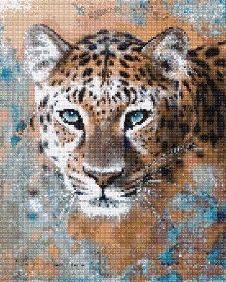 Алмазная вышивка «Леопард» Алмазная вышивка «Леопард»