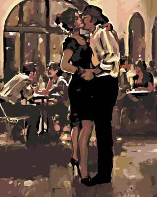 Картина по номерам «Танец на вечеринке»