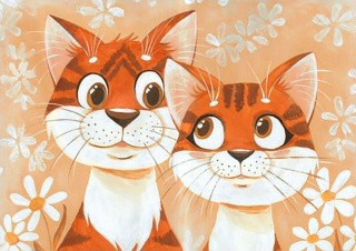 Алмазная вышивка «Кошачья нежность» Алмазная вышивка «Кошачья нежность»