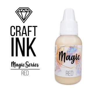 Спиртовые Чернила Craft INK, Magic Series, Red, 20мл Спиртовые Чернила Craft INK, Magic Series, Red, 20мл