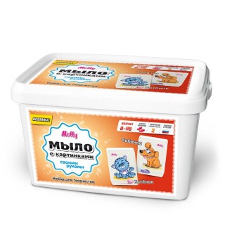 Мыло с картинками «Котенок и собачка» Мыло с картинками «Котенок и собачка»