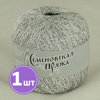 Пряжа Семеновская Snezhana (4433), черный+В2, 1 шт. 100 г Пряжа Семеновская Snezhana (4433), черный+В2, 1 шт. 100 г