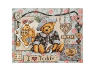 Набор для вышивания «Я люблю Тедди»