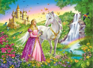 Пазлы «Сказочная принцесса»